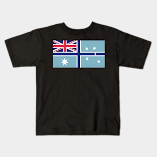 Australian Civil Aviation Ensign Kids T-Shirt